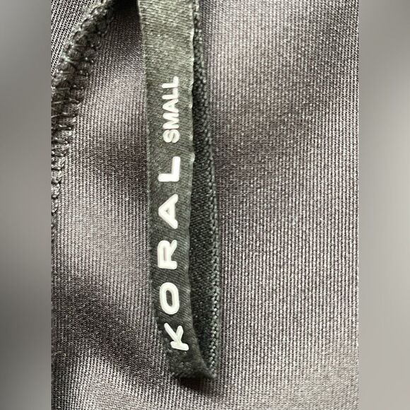 Koral Brink scuba track pants Sweat Pants with edgy zebra print  size S - Picture 6 of 7